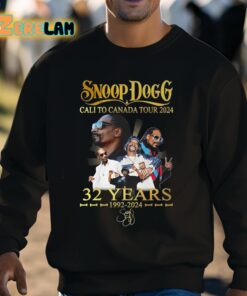 Snoop Dogg Cali To Canada Tour 2024 32 Years 1992 2024 Shirt 3 1
