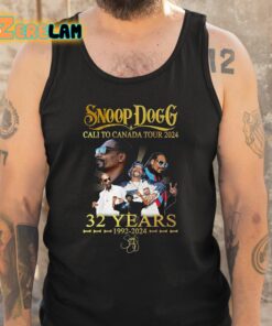Snoop Dogg Cali To Canada Tour 2024 32 Years 1992 2024 Shirt 5 1