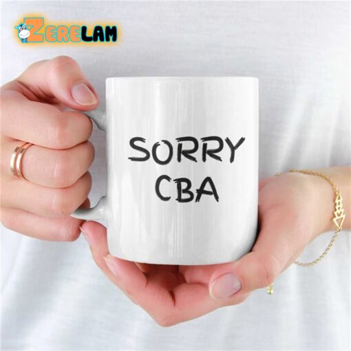 Sorry CBA Mug Father Day