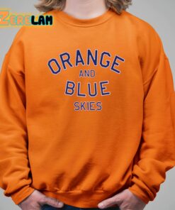 Spike Orange And Blue Skies Breathable Shirt 21 1