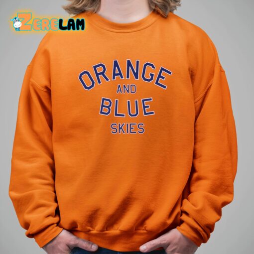 Spike Orange And Blue Skies Breathable Shirt