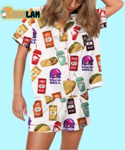 Tacos And Hot Sauce Pajamas Set 1