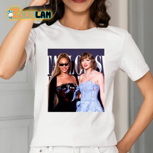 Taylor Standing With Beyonce Shirt