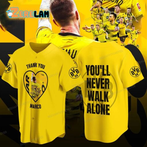 Thank You Marco Reus You’ll Never Walk Alone Jersey