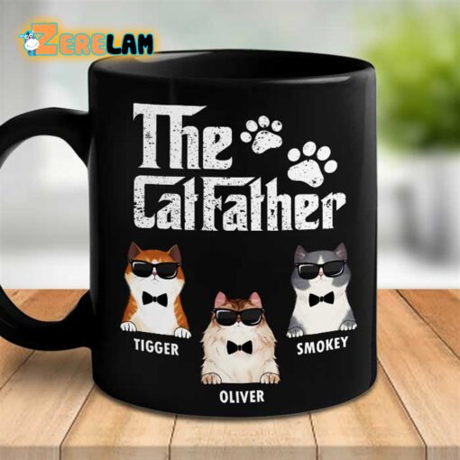 The Cat Father Mug Father Day