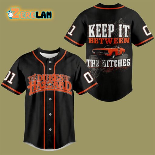 The Dukes Of Hazzard Keep It Between The Ditches Baseball Jersey