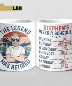 The Legend Has Retired Mug Father Day