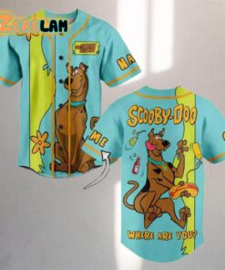 The Mystery Machine Scooby-doo Where Are You Baseball Jersey