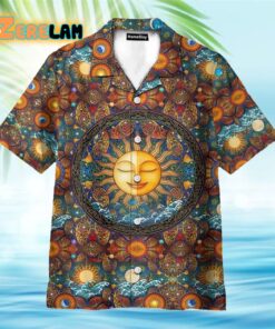 The Sun Energy Hippie Thing Hawaiian Shirt