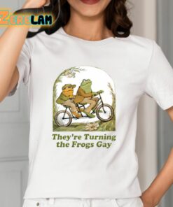 Theyre Turning The Frogs Gay Shirt 2 1