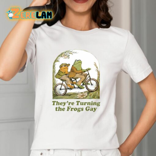 They’re Turning The Frogs Gay Shirt