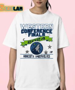 Timberwolves Stadium Essentials 2024 Western Conference Finals Shirt 23 1