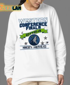 Timberwolves Stadium Essentials 2024 Western Conference Finals Shirt 24 1