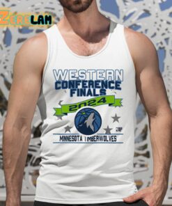 Timberwolves Stadium Essentials 2024 Western Conference Finals Shirt 5 1