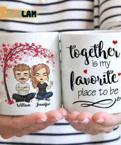Together Is My Favorite Place To Be Mug Father Day