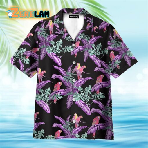 Tom Selleck Magnum Pi Movie Jungle Bird Black Cosplay Costume Hawaiian Shirt
