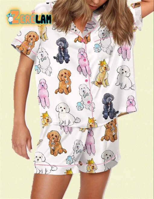 Toy Poodle Pajama Set