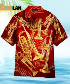 Trumpet Is Cool Instrument Hawaiian Shirt