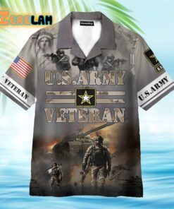 US Army Veteran Hawaiian Shirt