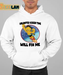 Unlimited Screen Time Will Fix Me Shirt 22 1