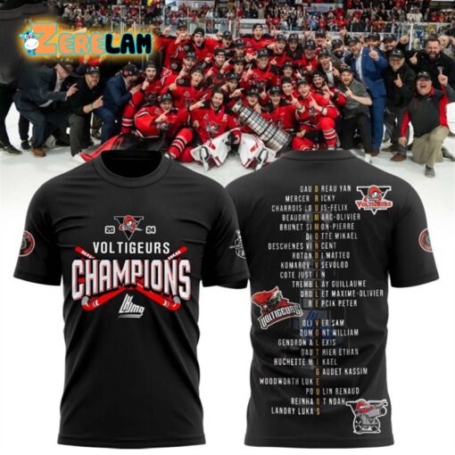 Voltigeurs Champions 2024 Shirt