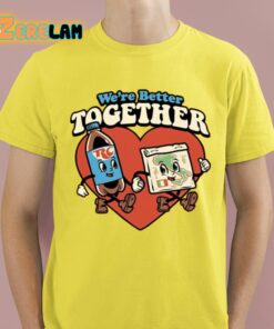 We're Better Together Rc And Pizza Shirt 12 1
