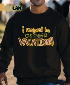 Weston Koury I Majored In Vacation Shirt 3 1