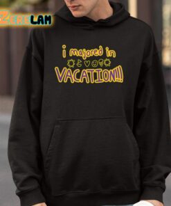 Weston Koury I Majored In Vacation Shirt 4 1