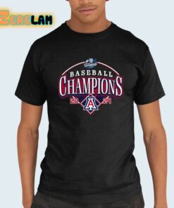 Wildcats 2024 Pac-12 Baseball Conference Tournament Champions Curveball Break Shirt