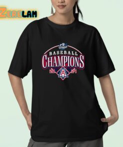 Wildcats 2024 Pac 12 Baseball Conference Tournament Champions Curveball Break Shirt 23 1