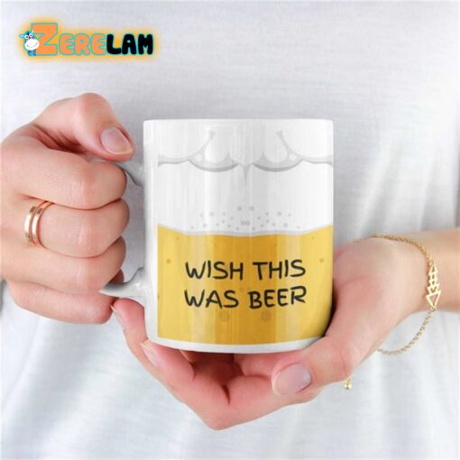 Wish This Was Beer Mug Father Day