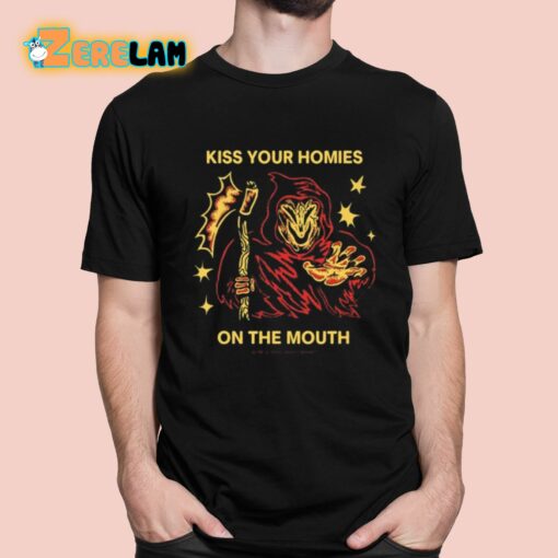 Wizard Of Barge Kiss Your Homies On The Mouth Shirt