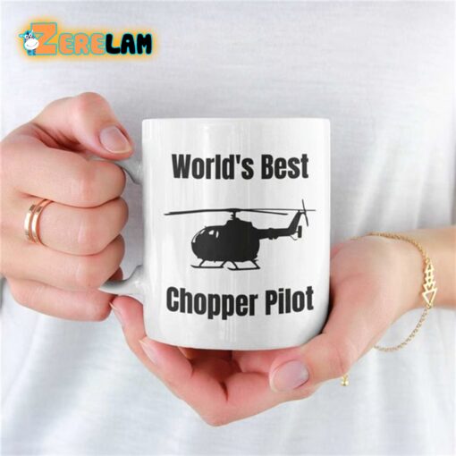 World’s Best Chopper Pilot Mug Father Day