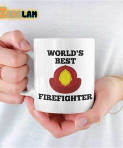 World’s Best Firefighter Mug Father Day