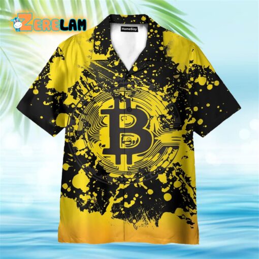Bitcoin Cryptocurrency Hawaiian Shirt