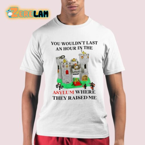 You Wouldn’t Last An Hour In The Asylum Where They Raised Me Shirt