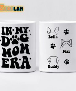 In My Dog Mom Era Dog and Cat Mug