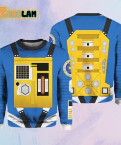 2001 A Space Odyssey Blue Sweater