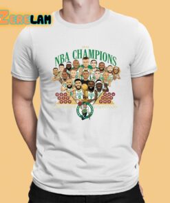 2024 Celtics Luke Kornet Champions Banner Eighteen Shirt