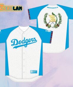 2024 Dodgers Guatemalan Heritage Night Jersey Giveaway