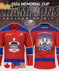 2024 Memorial Cup Champions Saginaw Hockey Jersey