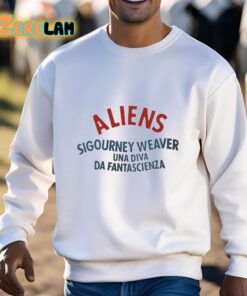 Aliens Sifourney Weaver UNA Diva Da Fantascienza Shirt 3 1