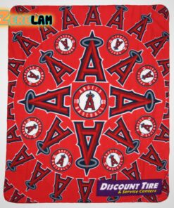 Angels Baseball Blanket 2024 Giveaway