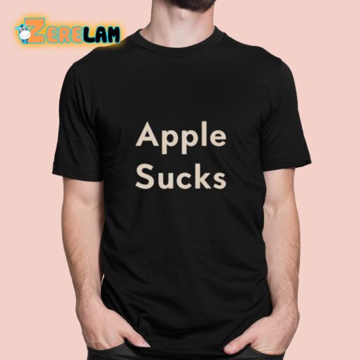 Apple Sucks Unisex Shirt