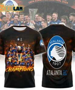Atalanta Europa League Champions Shirt 1