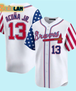 BRAVES 2024 INDEPENDENCE DAY Jersey