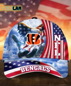 Bengals Premium American Flag Hat