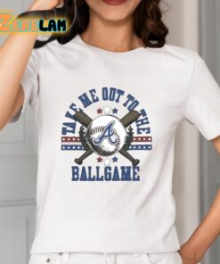 Braves Take Me Out To The Ballgame New 2024 Shirt 2 1