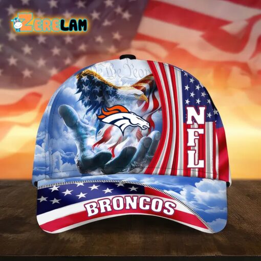 Broncos Premium American Flag Hat
