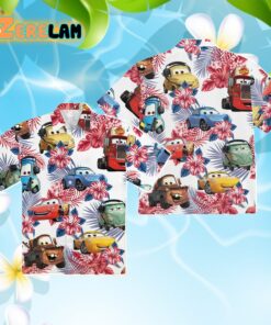 Car Mcqueen Tropical Hawaiian Shirt